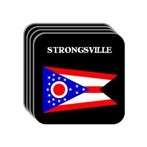  US State Flag   STRONGSVILLE, Ohio (OH) Set of 4 Mini 