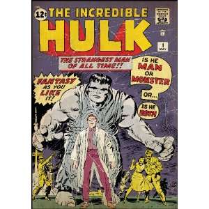  ROOMMATES RMK1660SLG Hulk No 1 Peel and Stick Comic Book 