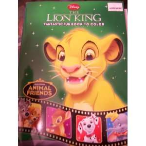 Disney the Lion King (Plus Other Animal Friends) Fantastic Fun Book to 