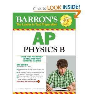    Barrons AP Physics B (8581074999992) Jonathan Wolf Books