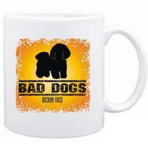  New  Bad Dogs Bichon Frise  Mug Dog: Home & Kitchen