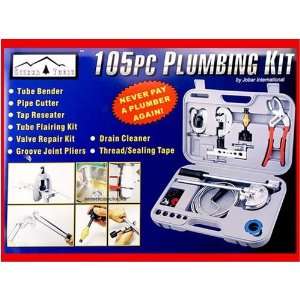  105 Piece Plumber Kit and Storage Case: Home Improvement