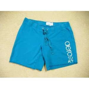  Aeropostale Aqua Blue Knit Cropped Pants: Everything Else