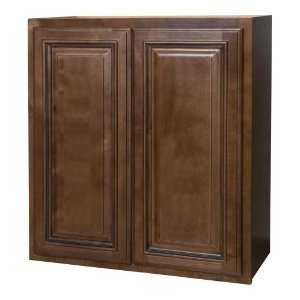   Wood Kitchen Cabinet, Heritage Chocolate Glaze Maple: Home Improvement