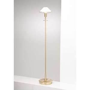    Holtkoetter Brushed Brass True White Floor Lamp: Home Improvement