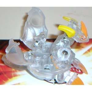   Bakugan Helix Dragonoid 850G Clear with DNA Code {LOOSE} Toys & Games