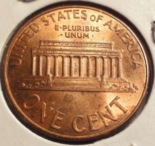   Cent / unpopped gas bubble touching mm / error coin (dhh1970)  