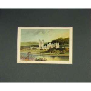   : 1840 Hand Coloured Print View Balmoral Castle River: Home & Kitchen