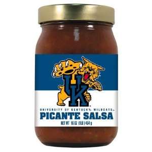 Hot Sauce Harrys 2708 KENTUCKY Wildcats Picante Salsa Medium   16oz