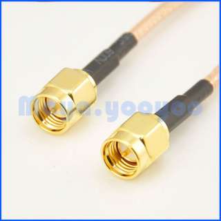 100cm SMA male to male Pigtail Coaxial Cable RG316 1m  