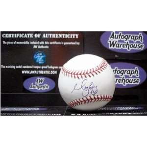  Morgan Ensberg Autographed Baseball: Sports & Outdoors