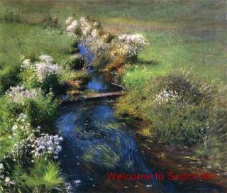 Wild Asters Dennis Miller Bunker Repro oil painting  