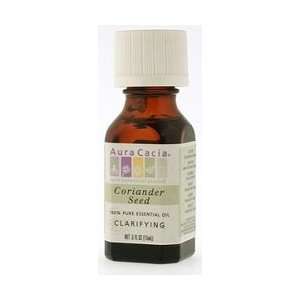  Aura Cacia   Coriander Seed   Essential Oils 1/2 oz 