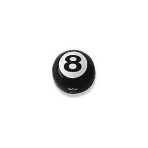  Trik Topz Eight Ball Valve Caps Black: Automotive