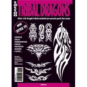  of Dragon Illustrations   Italy Tattoo Book for Various Style Tribal 
