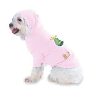 Barbers Rock My World Hooded (Hoody) T Shirt with pocket for your Dog 