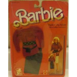  Barbie Twice As Nice Reversible Fashions Dress Up Outfit 