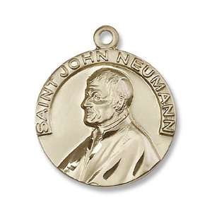  14K Gold St. John Neumann Medal Jewelry