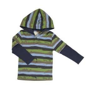  Organic Find the Frog Hooded Top