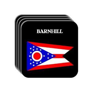  US State Flag   BARNHILL, Ohio (OH) Set of 4 Mini Mousepad 