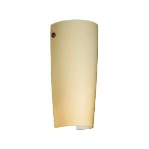   Matte Tomas Single Light Incandescent Wall Sconce with Bronze Metal