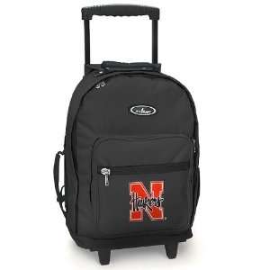  Backpack Cornhuskers   Wheeled Travel or School Bag Carry On Travel 