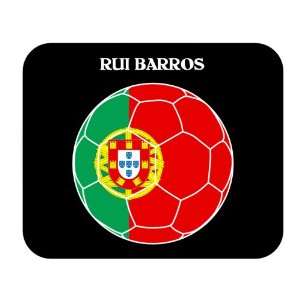  Rui Barros (Portugal) Soccer Mouse Pad: Everything Else