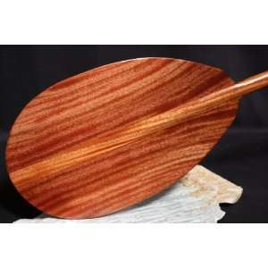  Hawaiian Canoe Paddle 60   Tear Drop   African Mahogany 