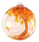 tree of life witchball spirit tree mango hand blown glass