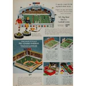   Football Baseball Golf Games   Original Print Ad: Home & Kitchen