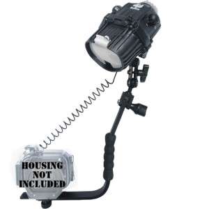 BONICA G8 B UNDERWATER STROBE FLASH ARM TRAY SET DIVE  