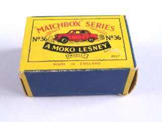 MATCHBOX MOKO LESNEY 36 AUSTIN A50 CAMBRIDGE ORIG BOX  
