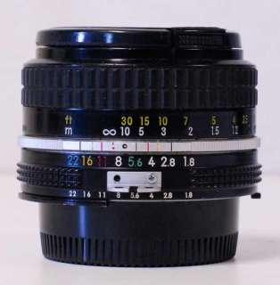 Nikon Nikkor 50mm F1.8 AI Manual focus lens for film & digital  