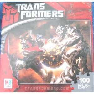  Set of 2 Trans Formers Jigsaw Puzzles 100 Pieces: Toys 