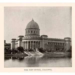  1901 Print General Post Office Kolkata India Ganges River 