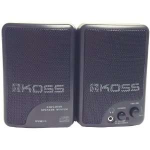  Koss 4 Watt SXM11 Multimedia Amplified Speakers (Black 