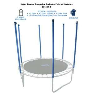  Upper Bounce Trampoline Enclosure Poles and Hardware Set 