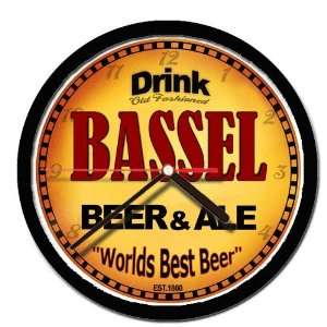 BASSEL beer and ale cerveza wall clock: Everything Else