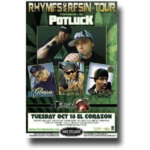     Concert Flyer   Rhymes And Resin Tour   Sea Oct 11: Home & Kitchen