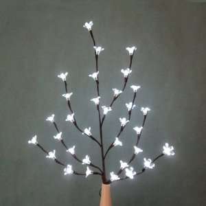  30 Battery Operated LED Lighted Artificial Cherry Blossom Branch 