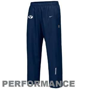 Nike Brigham Young Cougars Navy Blue Hash Mark Clima FIT Performance 