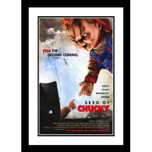Childs Play 5 Seed of Chucky 32x45 Framed and Double Matted Movie 