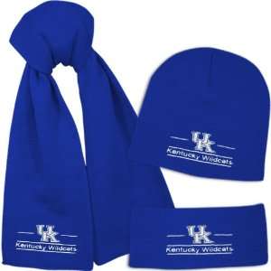 Kentucky Wildcats Royal Blue Spirit Pack Winter Set  