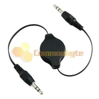 AUX AUXILIARY CABLE +CAR CHARGER FOR IPHONE 4 4G 4TH HD  