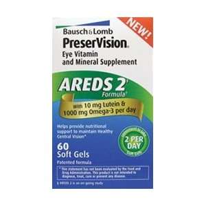  Bausch & Lomb Preservision AREDs Softgels 60: Health 