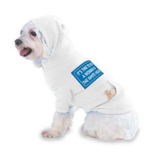   HOUSE Hooded (Hoody) T Shirt with pocket for your Dog or Cat LARGE