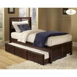  Homelegance Paula Bed with Toy Box Storage: Home & Kitchen