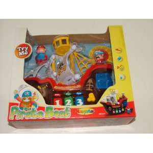  Pirate Boat Action Learning Toy By Navystar: Toys & Games