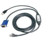 AVOCENT USBIAC 7 7ft USB kvm cat5 cable for autoview 1400/1500/2000 