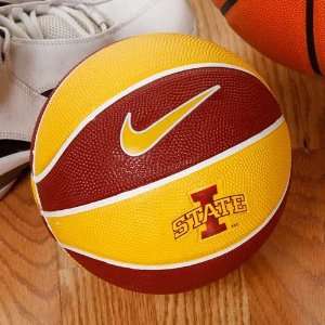   State Cyclones Cardinal Gold 8 Mini Basketball: Sports & Outdoors